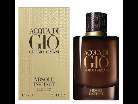 GIORGIO ARMANI AQUA DI GIO ABSOLU INSTINCT EDP 125 ML