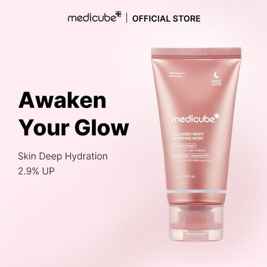 Medicube Collagen Night Wrapping Mask (+Free Gift) | Peel Off | Elasticity Radiance | Glowing