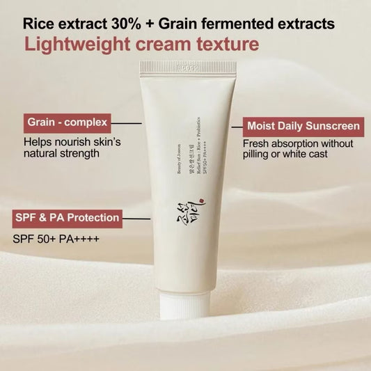 Beauty Of Joseon Relief Sun: Rice + Probiotics SPF50+ PA++++ (50ml)