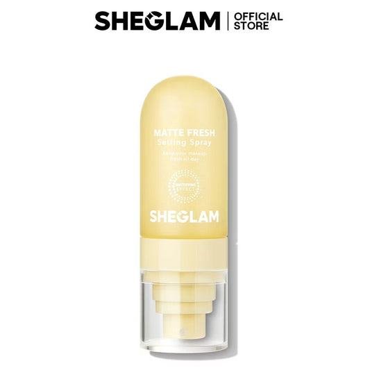 SHEGLAM Matte Fresh Setting Spray Long Lasting Makeup Setting Spray Oil-Control Non-Greasy Makeup