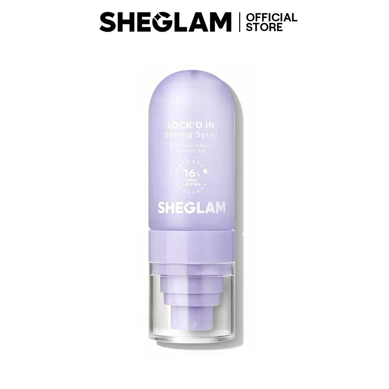 SHEGLAM Lock'D In Setting Spray Mattifying Effect Quick-Drying Long Lasting Makeup Locking Spray Oil-Control Non-Greasy Makeup