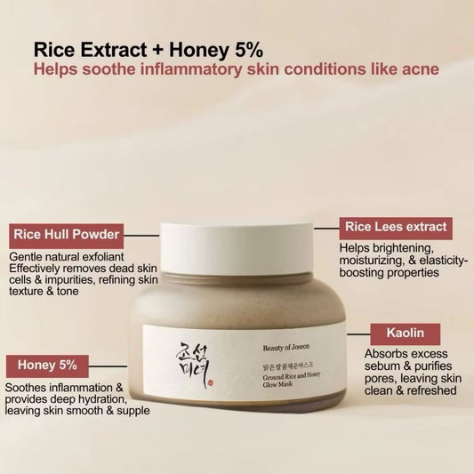 Beauty of Joseon Ground Rice and Honey Glow Mask (150ml